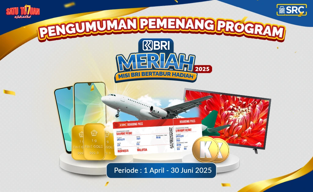 Pengumuman Pemenang Program BRI Meriah - SRC.id